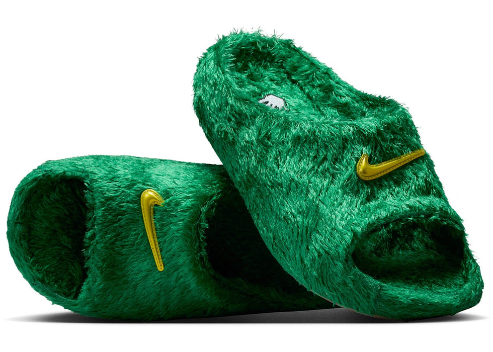 Nike ReactX Rejuven8 Slide .SWOOSH Touch Grass Kelly Green