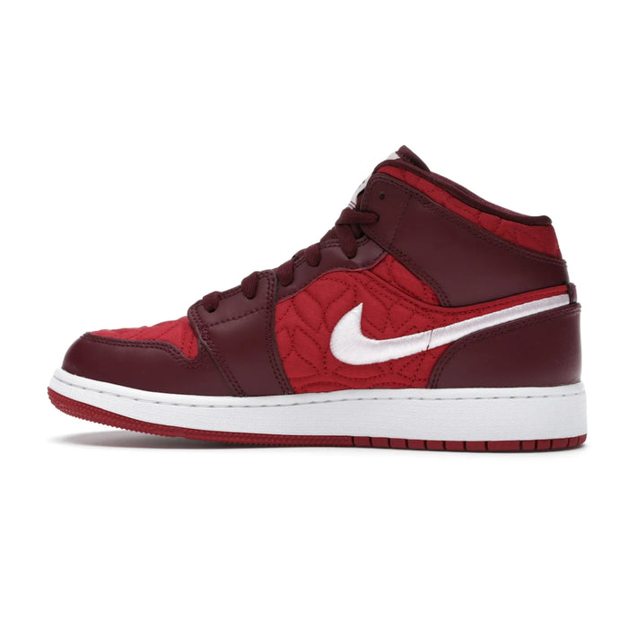 Jordan 1 Mid SE Red Quilt (GS)