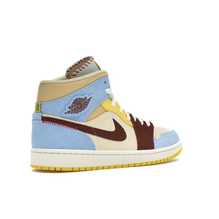 Jordan 1 Mid SE Fearless Maison Chateau Rouge