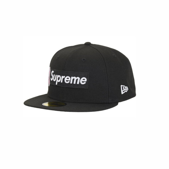 Supreme x New Era Breast Cancer Awareness Box Logo Fitted Hat Black