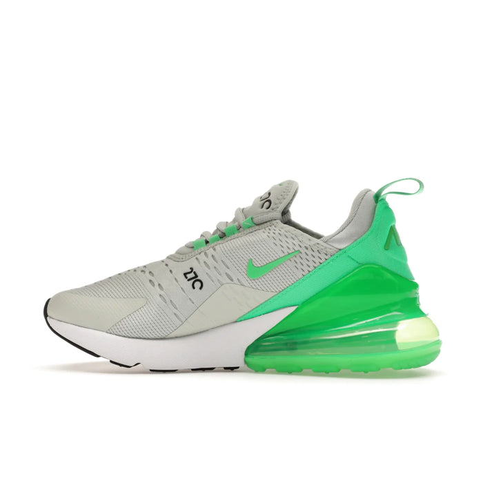 Nike Air Max 270 Light Silver Green Shock