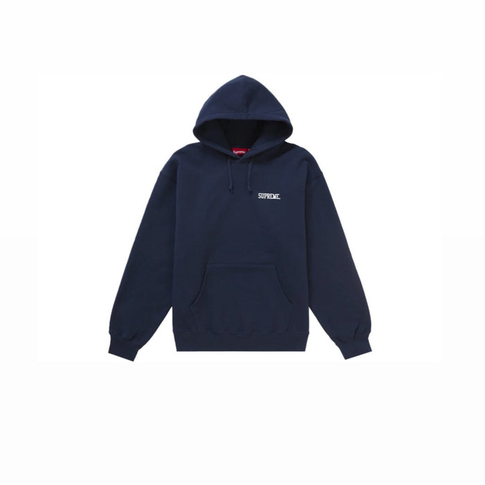 Supreme Anarchy Hooded Sweatshirt Navy