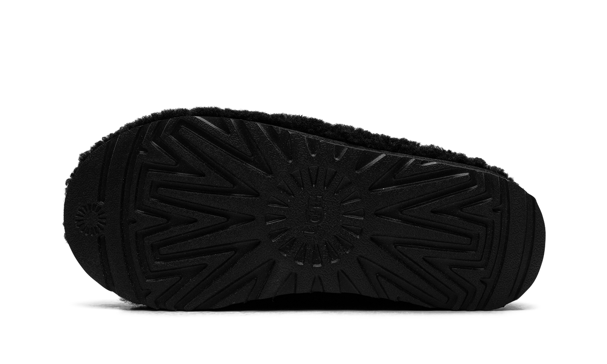 UGG Tasman Maxi Curly Slipper Black (Women's)