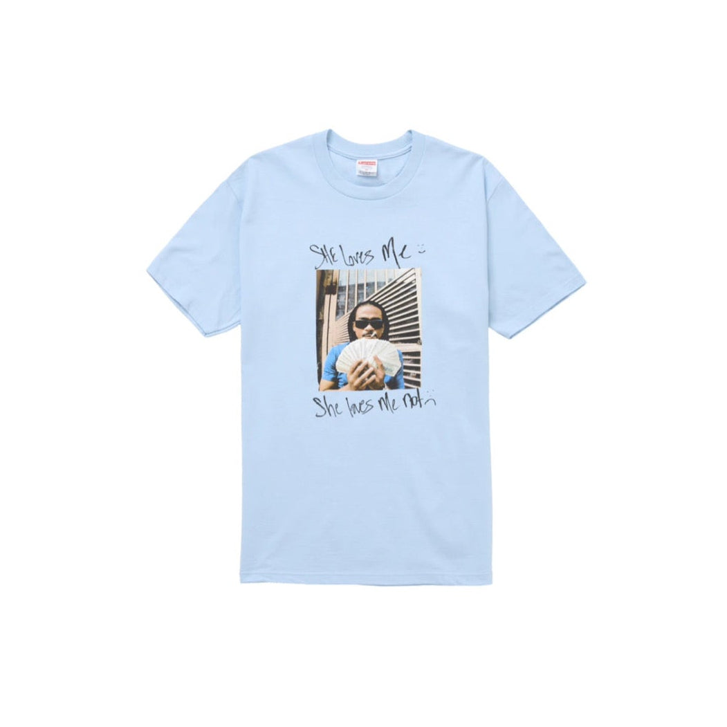 Supreme Max B Tee Powder Blue