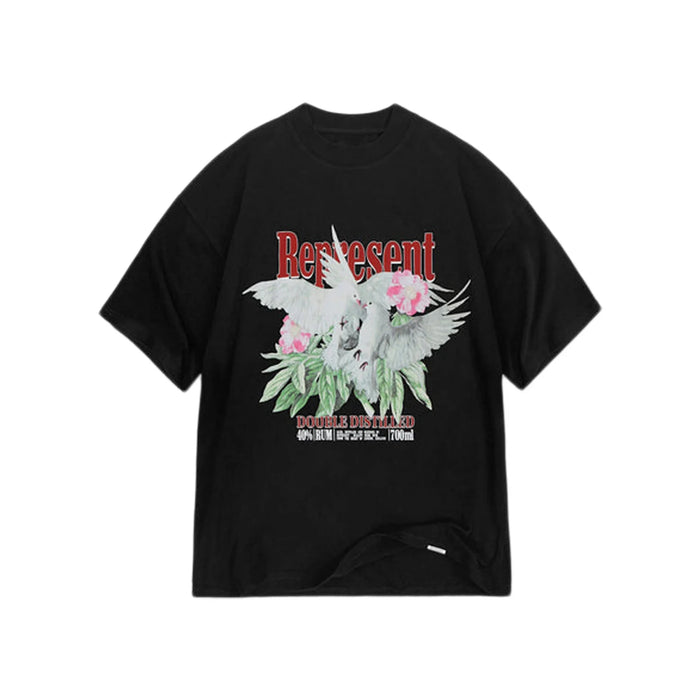 Represent Double Distilled T-shirt Off Black