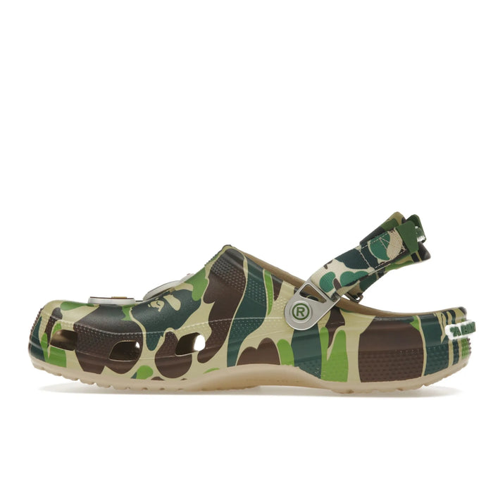 Crocs Classic Clog A Bathing Ape ABC Camo Green