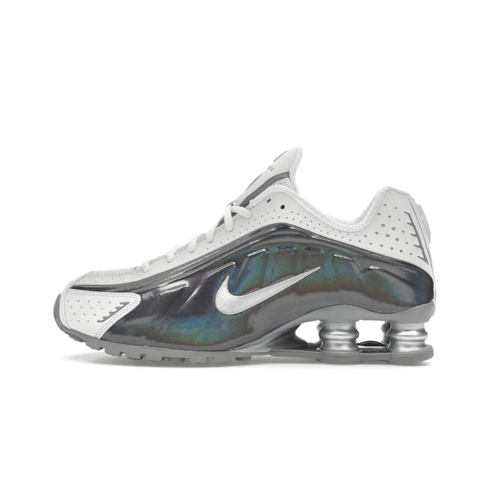 Nike Shox R4 White Iridescent (Women's)