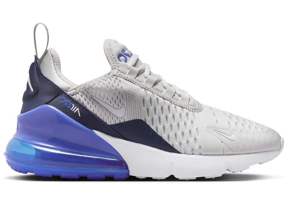 Nike Air Max 270 Vast Grey Hyper Royal Thunder Blue White (GS)