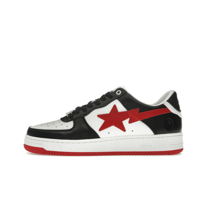 A Bathing Ape Bape Sta #3 M2 White Black Red
