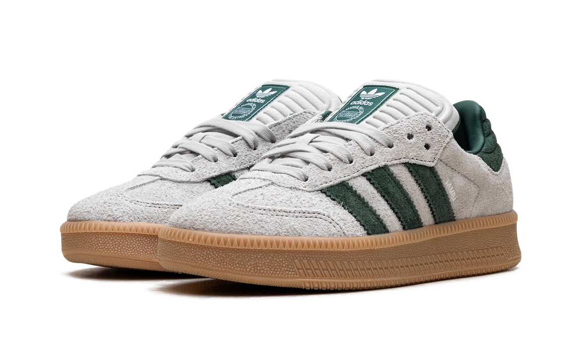 adidas Samba XLG Putty Grey Collegiate Green