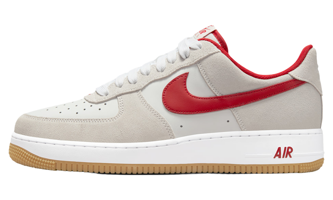 Nike Air Force 1 Low '07 LV8 Summit White Varsity Red Gum