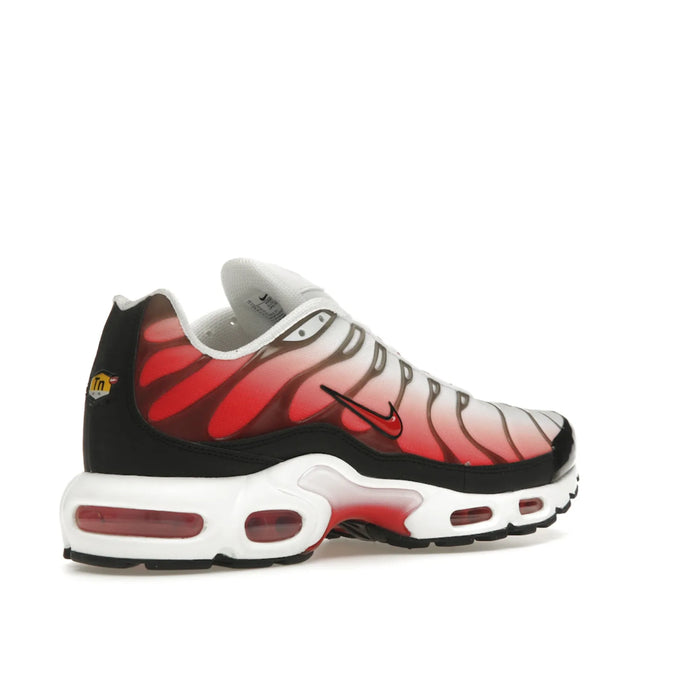 Nike Air Max Plus White Black University Red