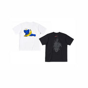 KAWS x Uniqlo Warhol UT Graphic 471321/476352 T-shirt Set White/Black