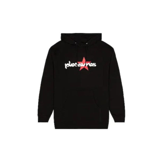 PLEASURES Vibration Hoodie Black
