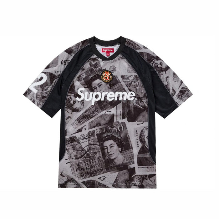 Supreme Pounds Soccer Jersey Black