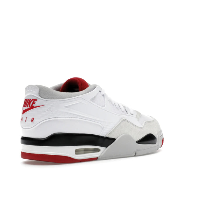 Jordan 4 RM White Fire Red