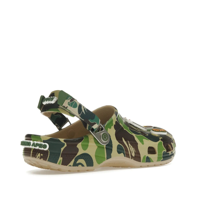Crocs Classic Clog A Bathing Ape ABC Camo Green