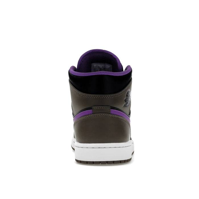 Jordan 1 Mid Purple Mocha
