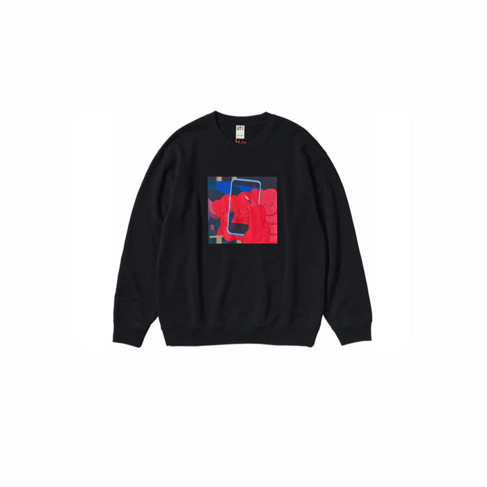 KAWS x Uniqlo Warhol Graphic 476119 Sweatshirt Black