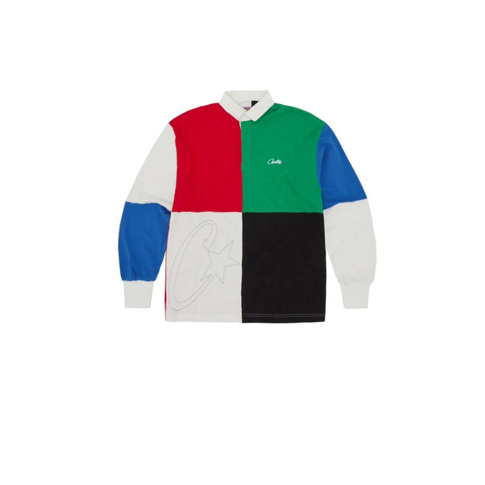 Corteiz C-Star Rugby Shirt Multi