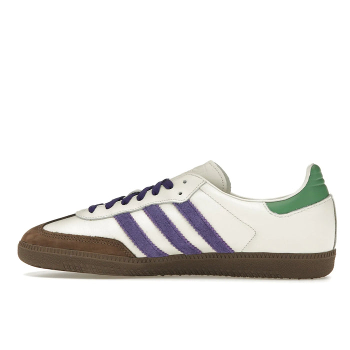 adidas Samba OG Off White Core Purple Green Brown (Women's)