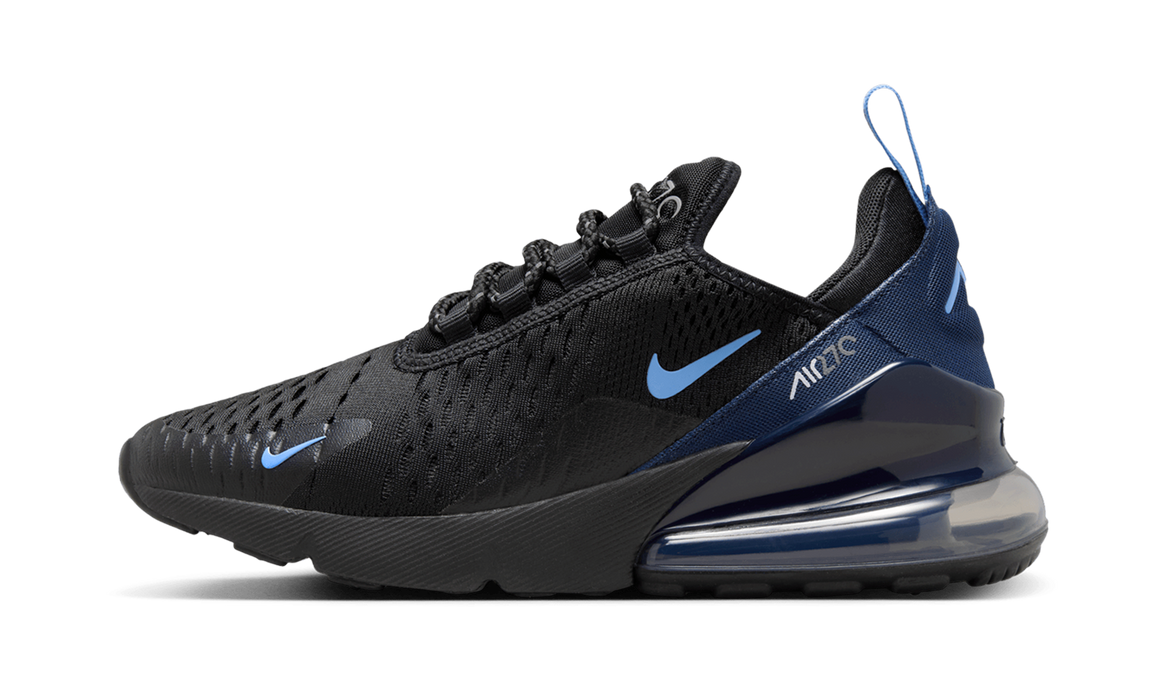 Nike Air Max 270 Black Royal Midnight Navy (GS)