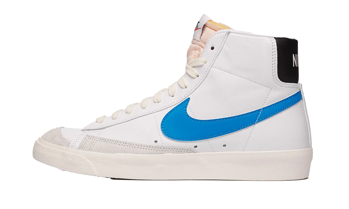 Nike Blazer Mid 77 Vintage White Light Photo Blue Black Sail