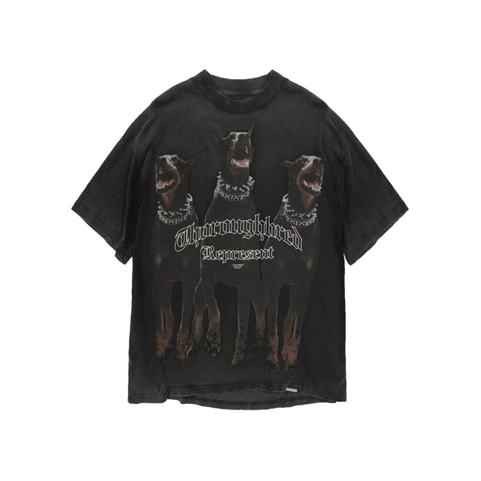 Represent Thoroughbred T-Shirt Vintage Black