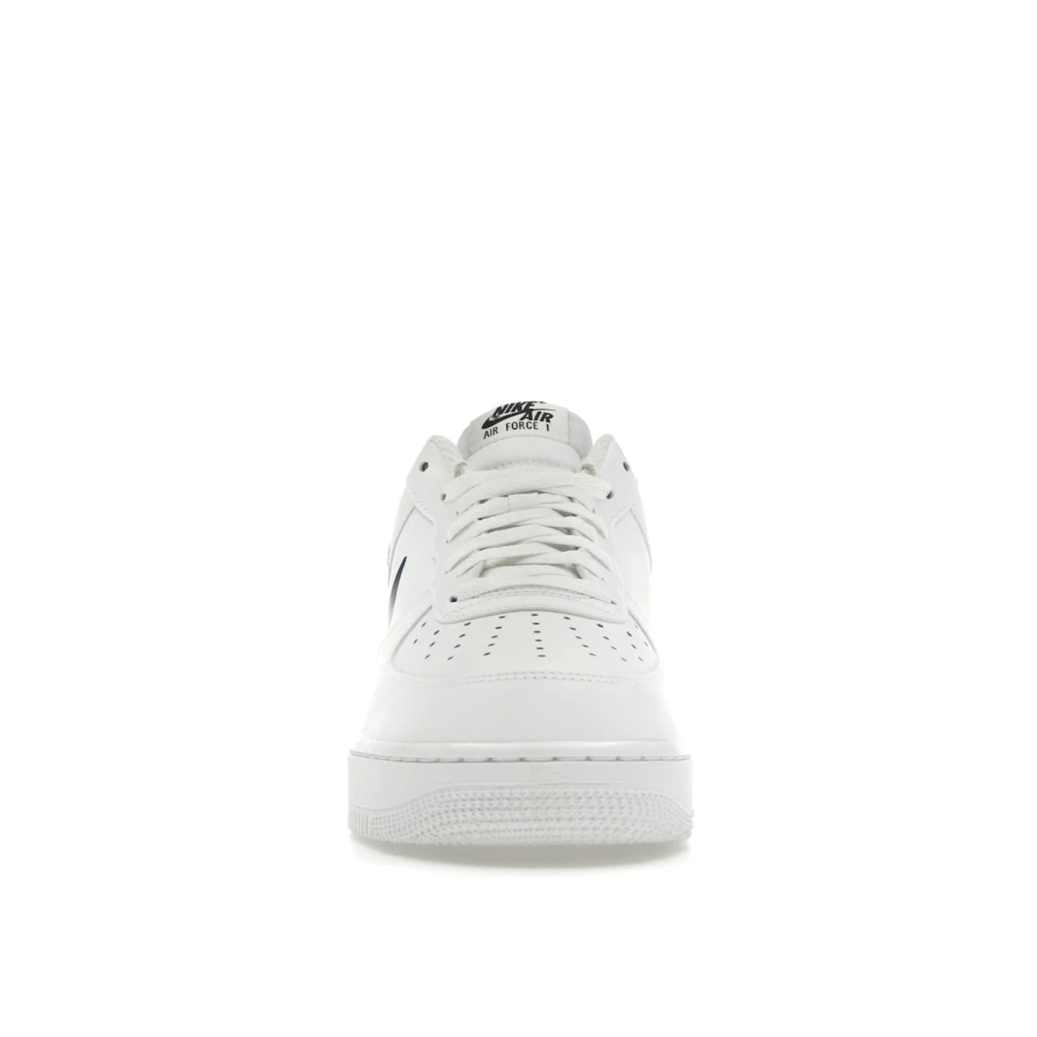 Nike Air Force 1 Low '07 Quadruple Swoosh White Navy Crimson