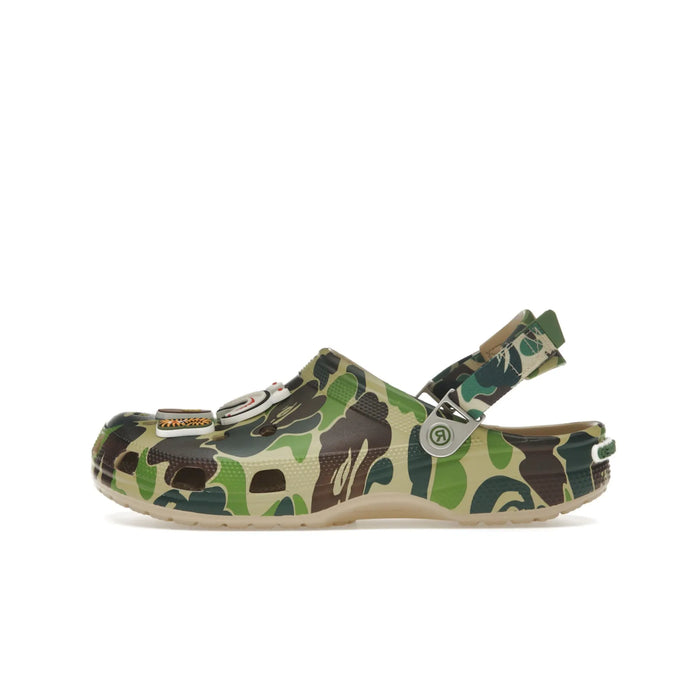 Crocs Classic Clog A Bathing Ape ABC Camo Green