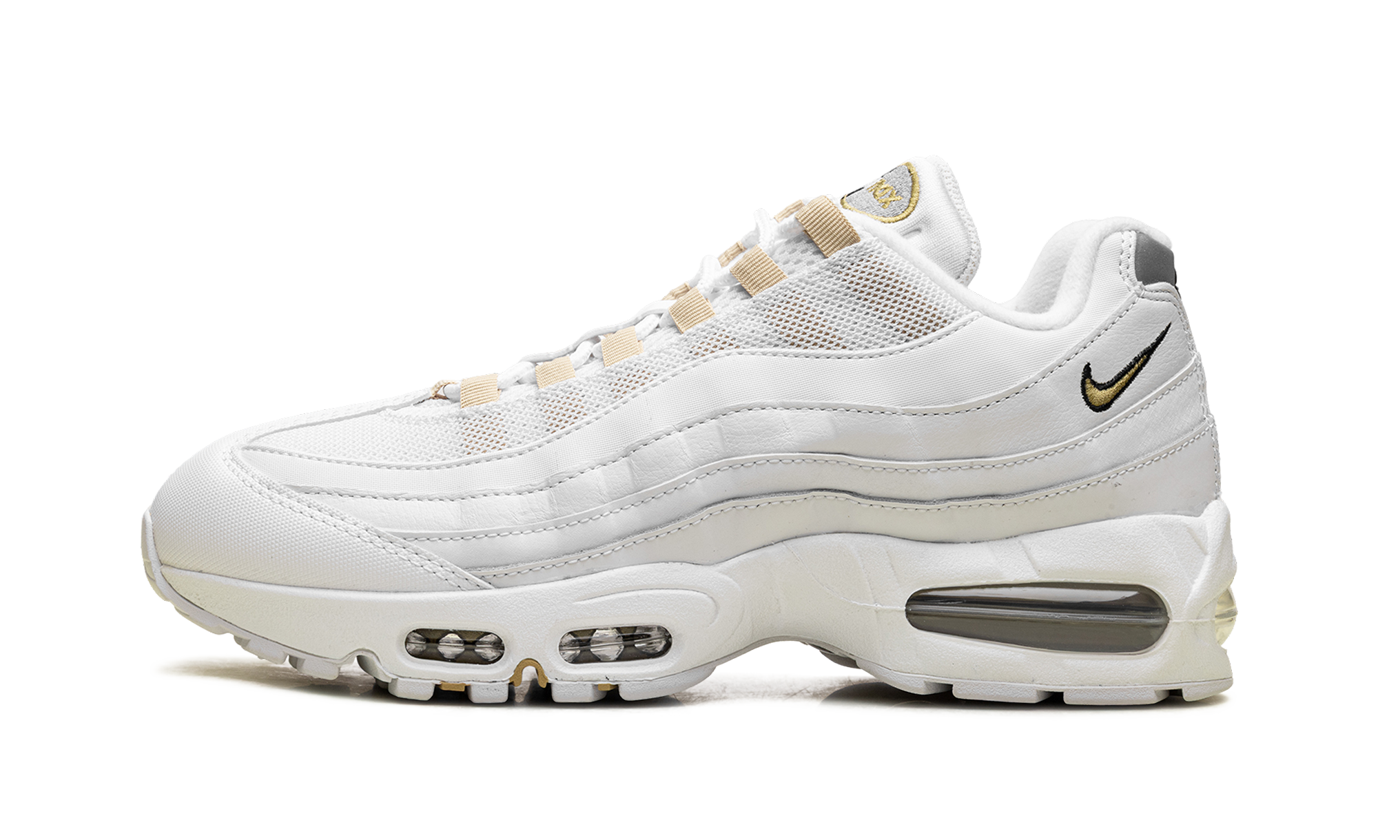Nike Air Max 95 OG Big Bubble White Team Gold