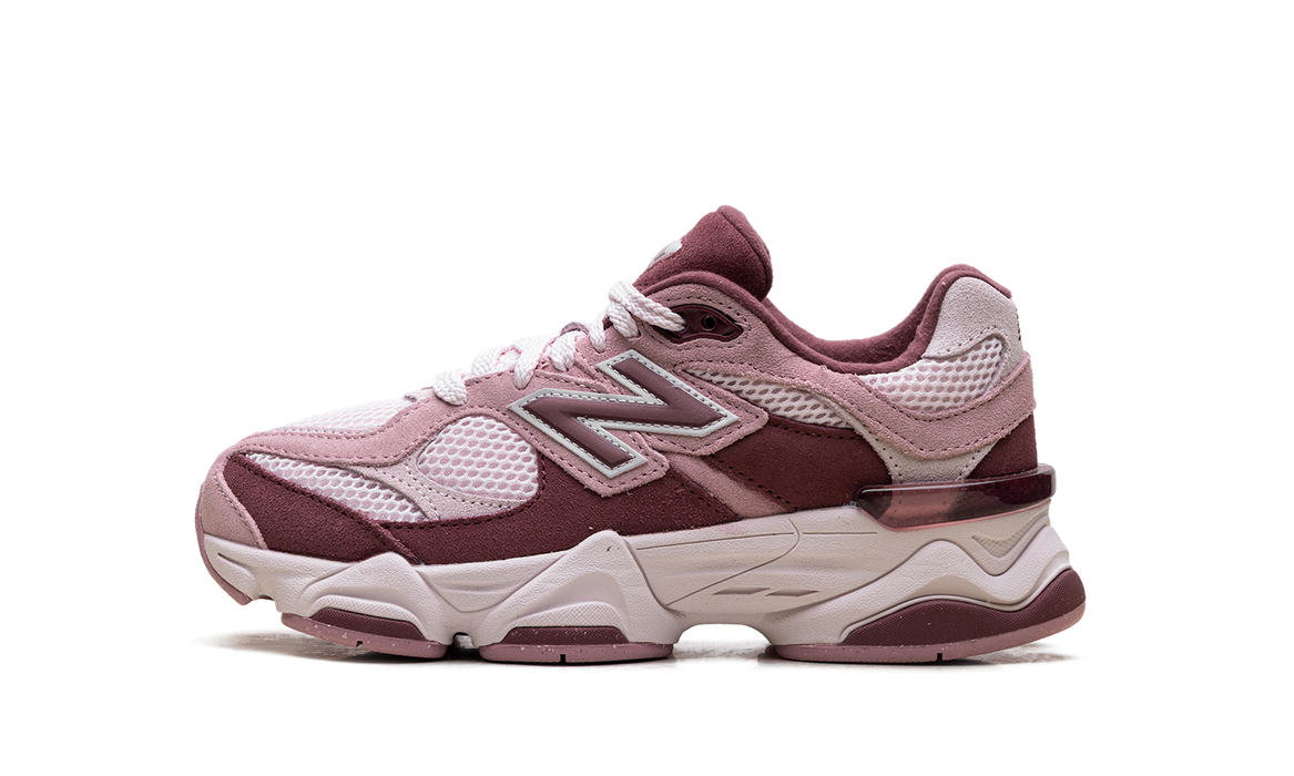 New Balance 9060 Pink Granite Washed Burgundy (GS)