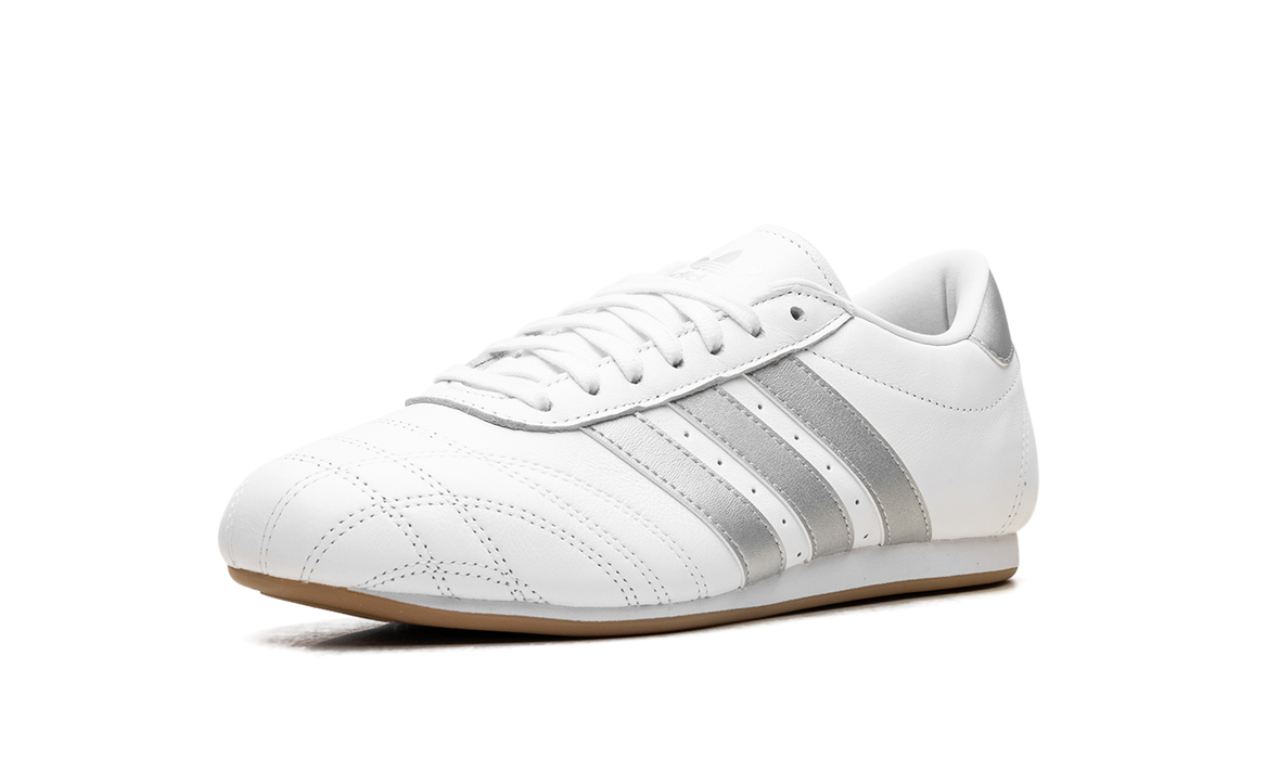 adidas Taekwondo Cloud White Silver Metallic Gum (Women's)