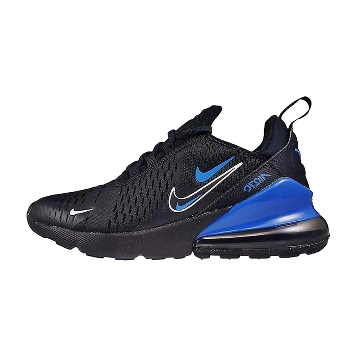 Nike Air Max 270 Multi-Swoosh Black Dark Marina Blue (GS)
