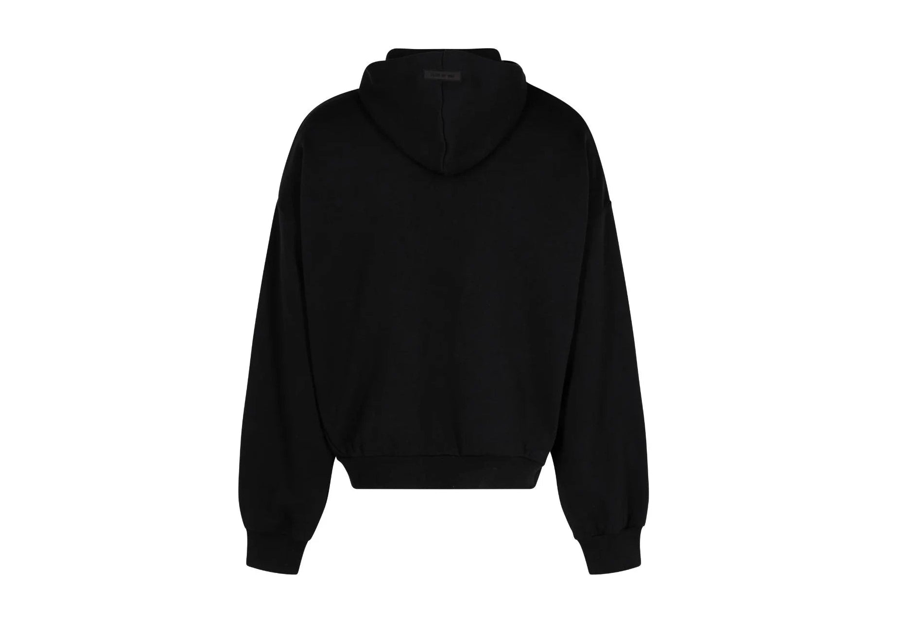 Fear of God Essentials Arch Logo Hoodie Jet Black