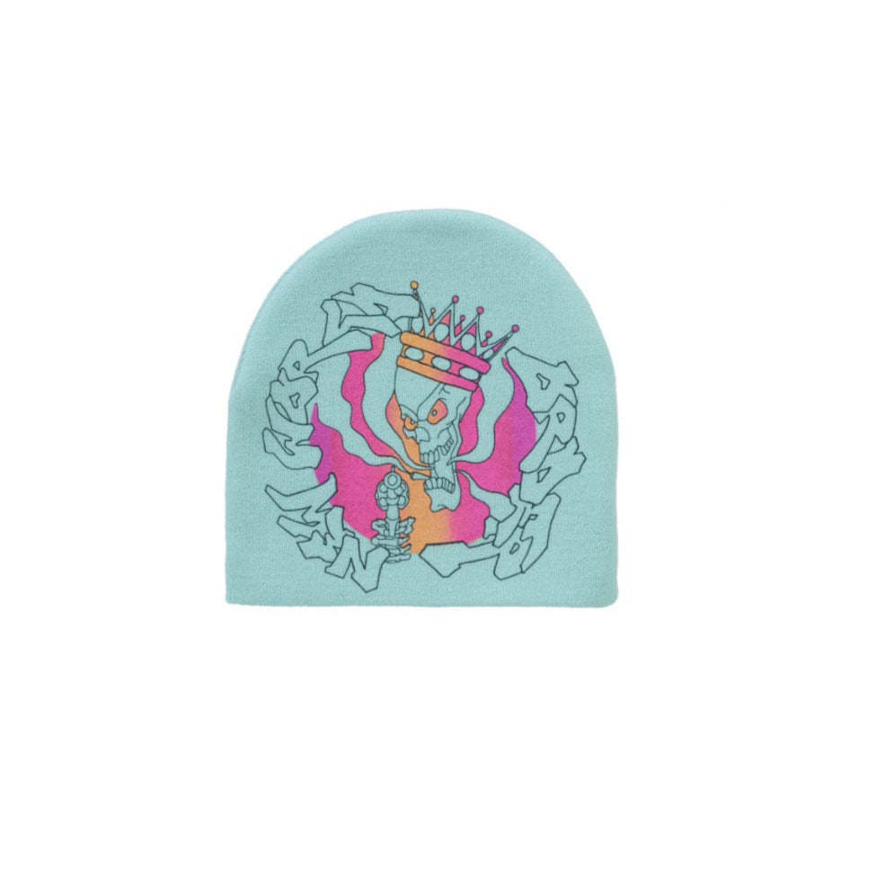 Supreme New World Order Beanie Light Teal