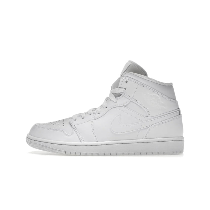 Jordan 1 Mid Triple White (2022/2023)