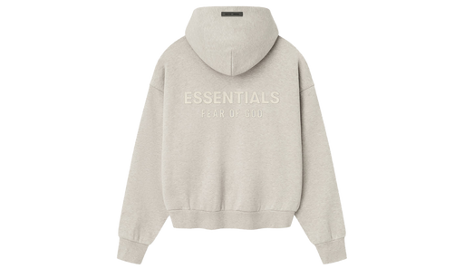 Fear of God Essentials Classic Fleece Hoodie Heather Stone