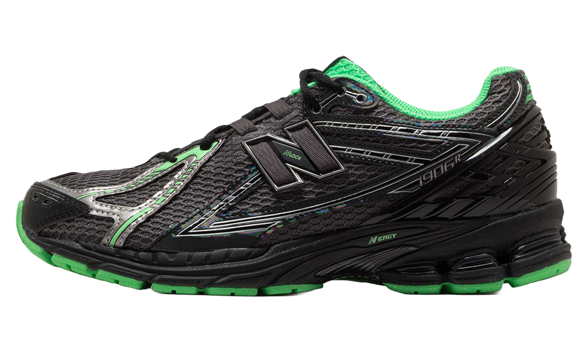 New Balance 1906R Dark Silver Metallic Lab Green
