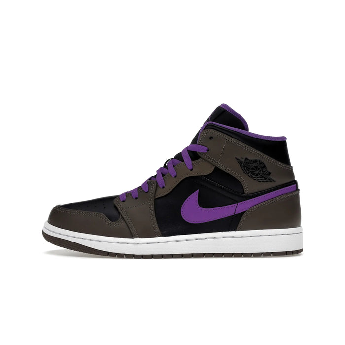 Jordan 1 Mid Purple Mocha