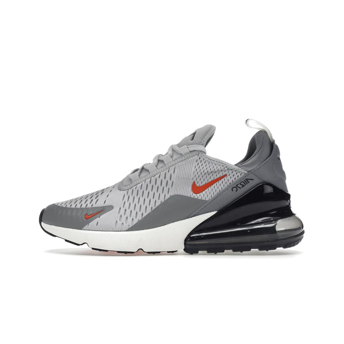 Nike Air Max 270 Grey Fog Team Orange Sail