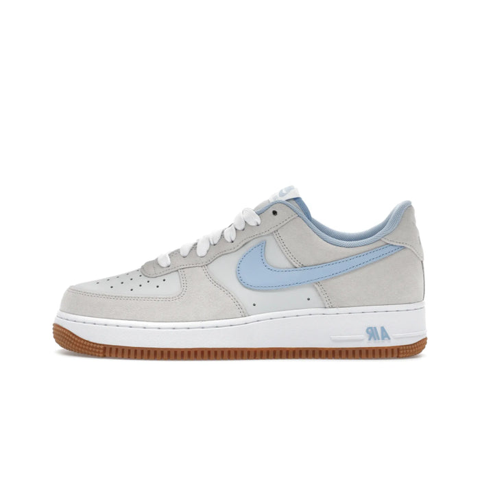 Nike Air Force 1 Low '07 LV8 Photon Dust White Gum Medium Brown Psychic Blue