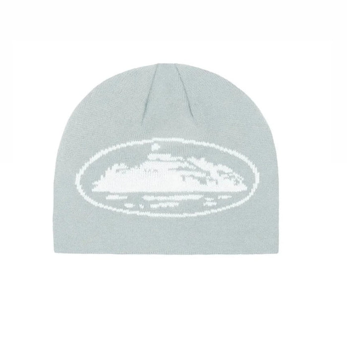 Corteiz Alcatraz Skully Grey