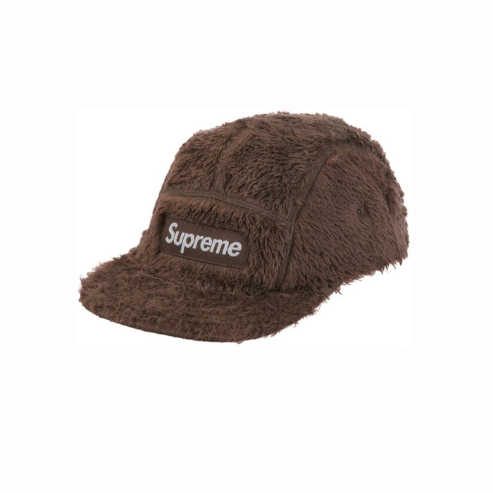 Supreme Fuzzy Camp Cap Brown