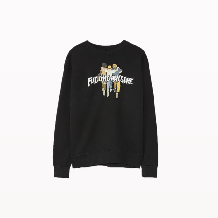 Fucking Awesome The Kids All Right Crewneck Black