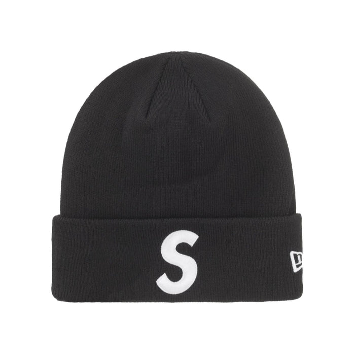 Supreme New Era S Logo Beanie (FW24) Black