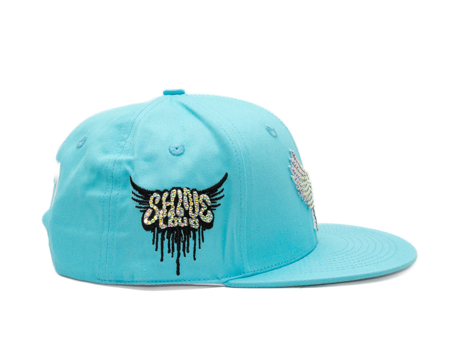 Reflection Luxury Snapback Baby Blue