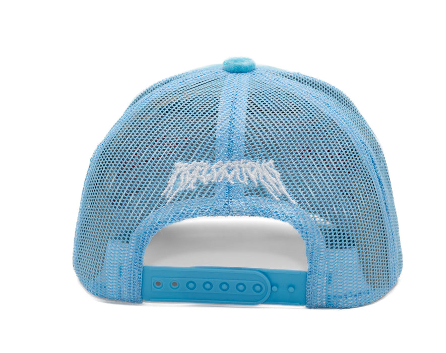 Reflection Luxury Fuzzy Cap Baby Blue
