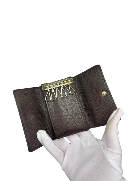 Louis Vuitton Damier Ebene 6 Key Holder