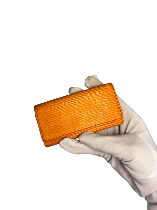 Louis Vuitton Epi Leather Mandarin 4 Key Holder